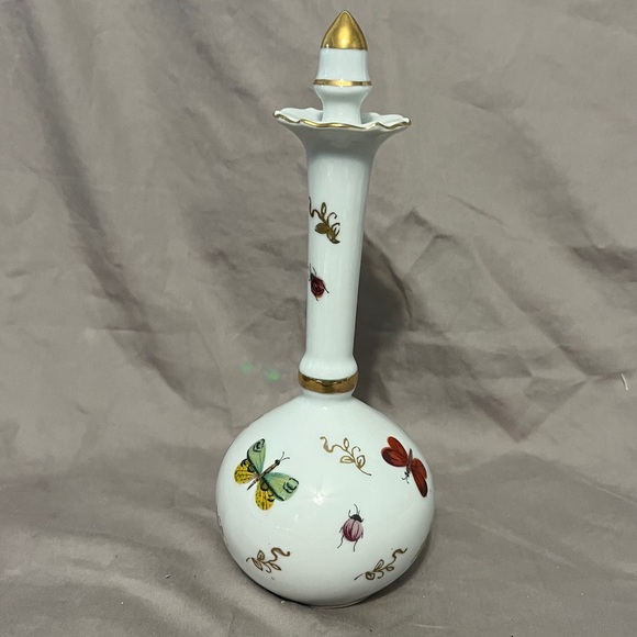 Vintage porcelain Lenwile Ardalt vanity set. - Picture 7 of 15